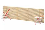 Mandal hoofdbord IKEA in goede staat, Huis en Inrichting, Slaapkamer | Bedden, Ophalen, Beige, Tweepersoons, Hout
