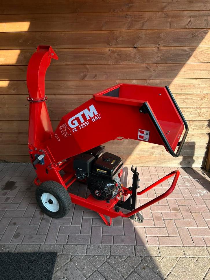 GTM houtversnipperaar GTS 1300 zo goed als nieuw, Tuin en Terras, Hakselaars, Zo goed als nieuw, Benzine, Ophalen