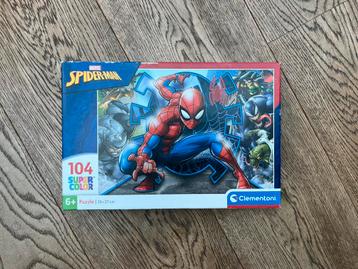 Spiderman puzzel - 104 stukjes - 6+ jaar (zgan) beschikbaar voor biedingen