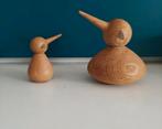 Nordic design BIRDS Eikenhouten vogels, Ophalen of Verzenden, Gebruikt