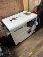 Aggregaat generator hyundai 8500 diesel, Doe-het-zelf en Verbouw, Ophalen, Zo goed als nieuw