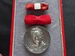 DDR: Fritz Heckert mrdaille FDGB  zilver 900, Ophalen of Verzenden