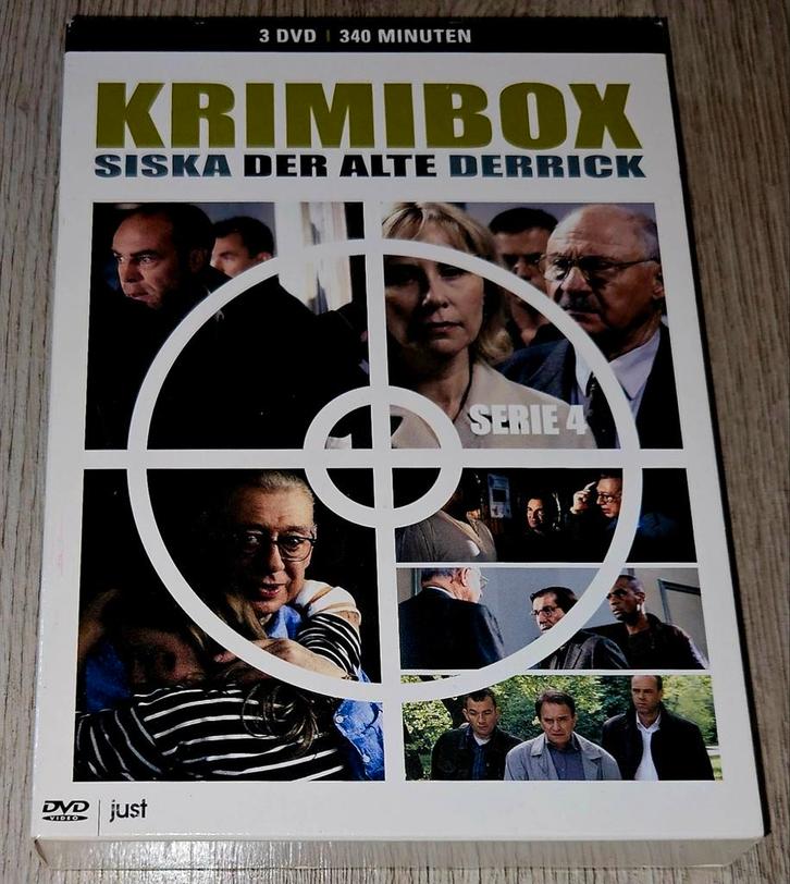 Krimi Box - 4DVD Boxset, Cd's en Dvd's, Dvd's | Tv en Series, Gebruikt, Thriller, Boxset, Alle leeftijden, Ophalen of Verzenden