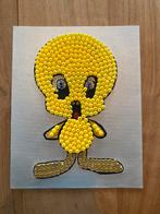 Tweety uniek schilderij van steentjes, Verzenden