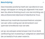 Lamp luxe zwarte stang met leer en 3 zwarte kappen, Ophalen, Dijklaan 133 Breda, Stoffelenbreda, Overige typen