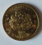 Singapore munt,  5 cents 1987,  volgnr 181, Ophalen of Verzenden, Zuidoost-Azië, Losse munt