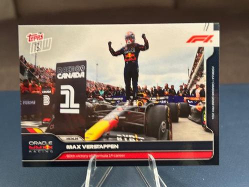 Max Verstappen 60th victory of Formula 1 career Topps Now F1, Hobby en Vrije tijd, Stickers en Plaatjes, Nieuw, Plaatje, Ophalen of Verzenden