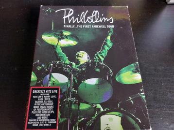 PHIL COLLINS - FINALLY…THE FIRST FAREWELL TOUR (2-DVD) beschikbaar voor biedingen