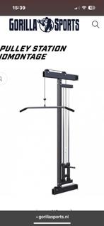 2x Fitness Lat pulley station wandmontage, Sport en Fitness, Fitnessmaterialen, Ophalen of Verzenden, Nieuw, Rug, Overige typen