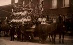 Moerdijk feestelijkheden fotokaart vaandel Moerdijk, Verzamelen, Verzenden, Voor 1920, Ongelopen, Noord-Brabant