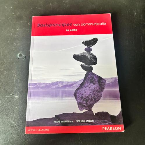 Patricia Jansen - Basisprincipes van communicatie, Boeken, Schoolboeken, Zo goed als nieuw, Nederlands, Overige niveaus, Ophalen of Verzenden