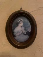 The Age of Innocence” van Reynolds in ovale lijst, Antiek en Kunst, Ophalen of Verzenden