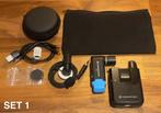 2x Sennheiser AVX met MKE40 Lavalier Microfoon, Ophalen of Verzenden, Gebruikt, Audio