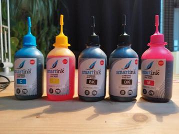 Navulflesjes inkt cartridges + hervulbare cartridges Canon beschikbaar voor biedingen