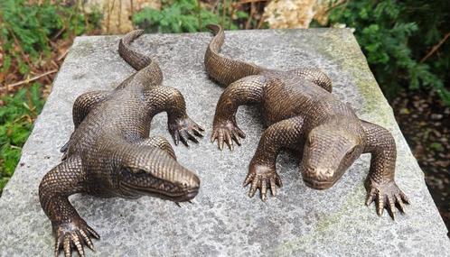 VARAAN / COMODOVARAAN / LINKS KIJKEND, Verzamelen, Dierenverzamelingen, Nieuw, Beeldje of Figuurtje, Reptiel of Amfibie, Ophalen of Verzenden