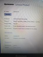 Lenovo laptop, Computers en Software, Windows Laptops, Ophalen of Verzenden, Gebruikt, 15 inch, 2 tot 3 Ghz