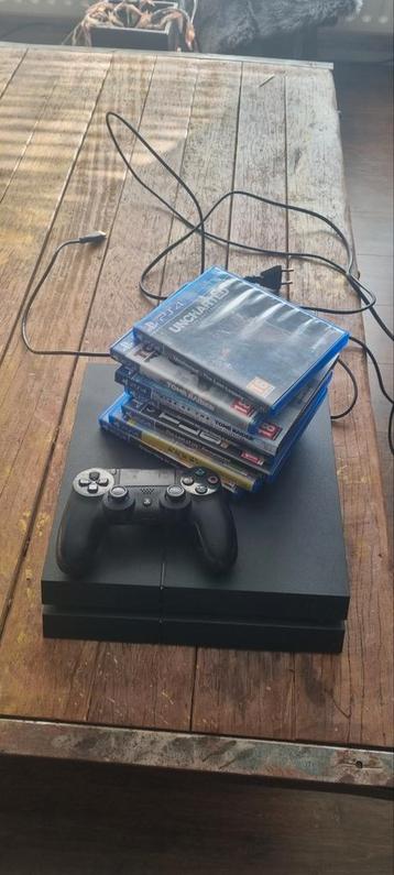 Playstation 4 met 7 spellen beschikbaar voor biedingen