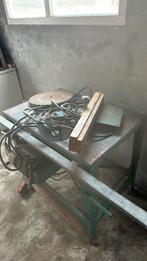 Gjerde tafel zaag, Ophalen