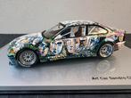 BMW M3 GTR art car Sandro Chia schaalmodel 1:18, Ophalen, Zo goed als nieuw