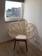 Unieke Rotan Stoel in Bloemen Design, Ophalen