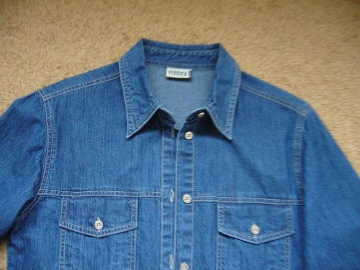 Yessica spijkerblouse en broek maat 36 nog splinternieuw, Kleding | Dames, Blouses en Tunieken, Nieuw, Maat 36 (S), Blauw, Ophalen of Verzenden