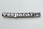 Oud Vespacar P2 Embleem Vespa Grill Badge VespacarP2, Verzenden