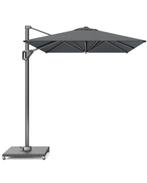 Voyager T1 parasol 300 x 200 antraciet inclusief voet, Ophalen, Kantelbaar, 2 tot 3 meter, Zweefparasol