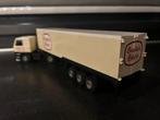 Tekno Scania 142 met 3 asser koeler Gouda's Glorie izgst, Ophalen of Verzenden, Zo goed als nieuw, Bus of Vrachtwagen, Tekno