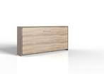 Juist opklapbed horizontaal - 90x200 - Eikenkleur