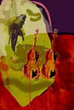 Originele Zeefdruk, professioneel ingelijst, Antiek en Kunst, Kunst | Litho's en Zeefdrukken, Ophalen