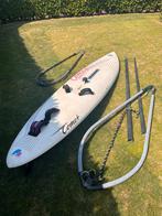 Sufplank F2 cornet 3 zeilen deelbare  mast en 2 gieken, Watersport en Boten, Windsurfen, Ophalen, 300 cm of meer, Plank, 5 tot 7 m²