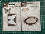 Joy! Crafts Vintage Flourishes & Labels, Ophalen of Verzenden, Zo goed als nieuw, Overige thema's, Overige typen
