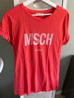 MSCH Copenhagen Rood T-shirt Maat l, Maat 42/44 (L), Ophalen of Verzenden, Korte mouw, Gedragen