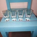 Bokma borrelglaasjes set van 4, Verzamelen, Ophalen, Zo goed als nieuw, Borrel- of Shotglas