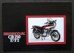 Nederlandse folder Honda CB 750 F/F2 - 1982, Motoren, Honda