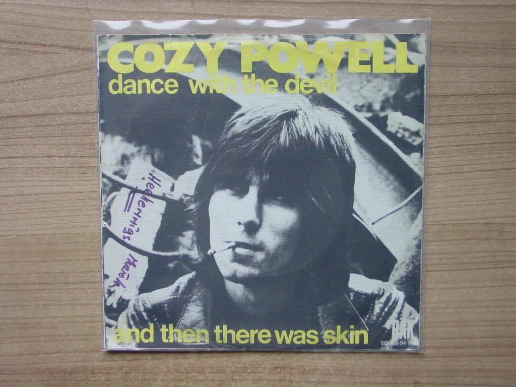 Cozy Powell – Dance With The Devil, Gebruikt, 7 inch, Single, Ophalen of Verzenden