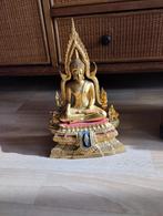 Boeddha beeld met bladgoud, Gebruikt, Ophalen of Verzenden