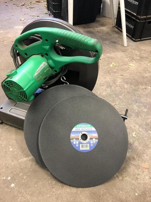 Hitachi doorslijpmachine CC14SF, Doe-het-zelf en Verbouw, Gereedschap | Zaagmachines, Zo goed als nieuw, 1200 watt of meer, 70 mm of meer