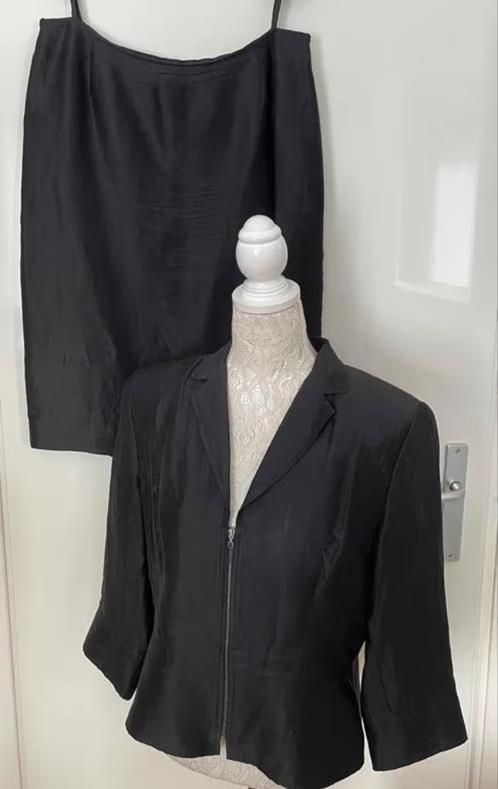 Clasen jasje met bijpassende rok maat 44[DMv], Kleding | Dames, Jasjes, Kostuums en Pakken, Zo goed als nieuw, Kostuum of Pak