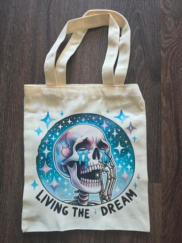 Tote Bag - Living the Dream beschikbaar voor biedingen