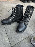 Zwarte laarsjes met diamantjes, Kleding | Dames, Schoenen, Ophalen of Verzenden, Gedragen, Zwart
