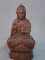 Houten beeld "Guanyin" , boeddha, Ophalen of Verzenden