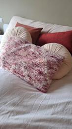 Wollen berber kussen, Ophalen of Verzenden, Zo goed als nieuw, Roze, Rechthoekig
