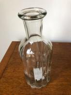 Nieuw glazen vaasje van 19cm hoog, Minder dan 50 cm, Nieuw, Glas, Ophalen of Verzenden