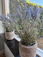 2x Kunstplant Lavendel in Pot, Ophalen, Zo goed als nieuw, Binnen
