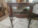 Antiek Vitrinekastje met Glazen Deur, Ophalen