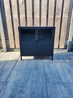 Industrieel Dressoir Zwart Metaal - Pronto Wonen, Ophalen, Met deur(en), 50 tot 100 cm, Zo goed als nieuw