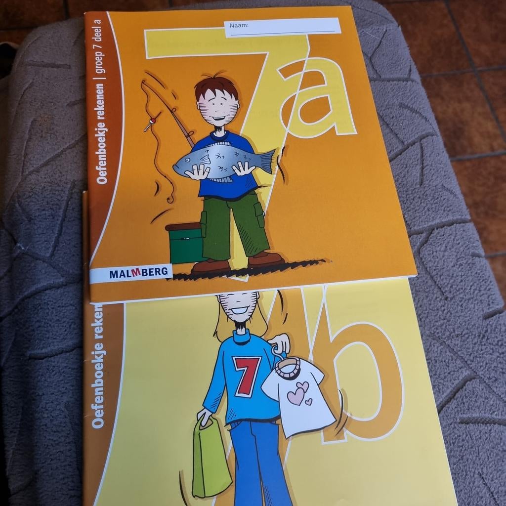 Groep 7 Oefenboekje Rekenen- Deel A & B malmberg, Boeken, Ophalen of Verzenden, Nieuw