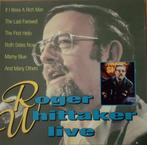 ROGER WHITTAKER - LIVE (CD), Zo goed als nieuw, 1980 tot 2000, Verzenden