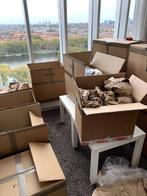 Professional Double-Wall Moving Boxes + 3 Wardrobe Boxes, Doos, Opvouwbaar, 60 cm of meer, Zo goed als nieuw